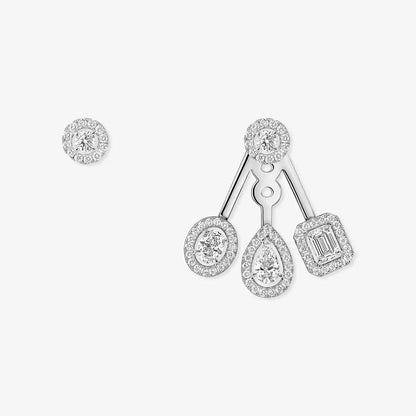[LUXORA] My Twin Trio  Diamond Earrings