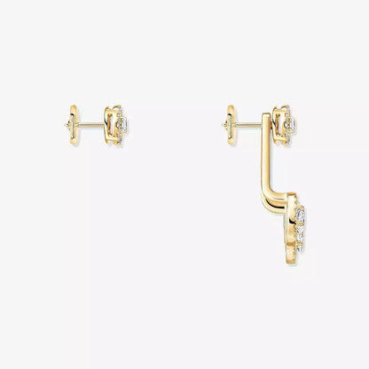 [LUXORA] My Twin Trio  Diamond Earrings