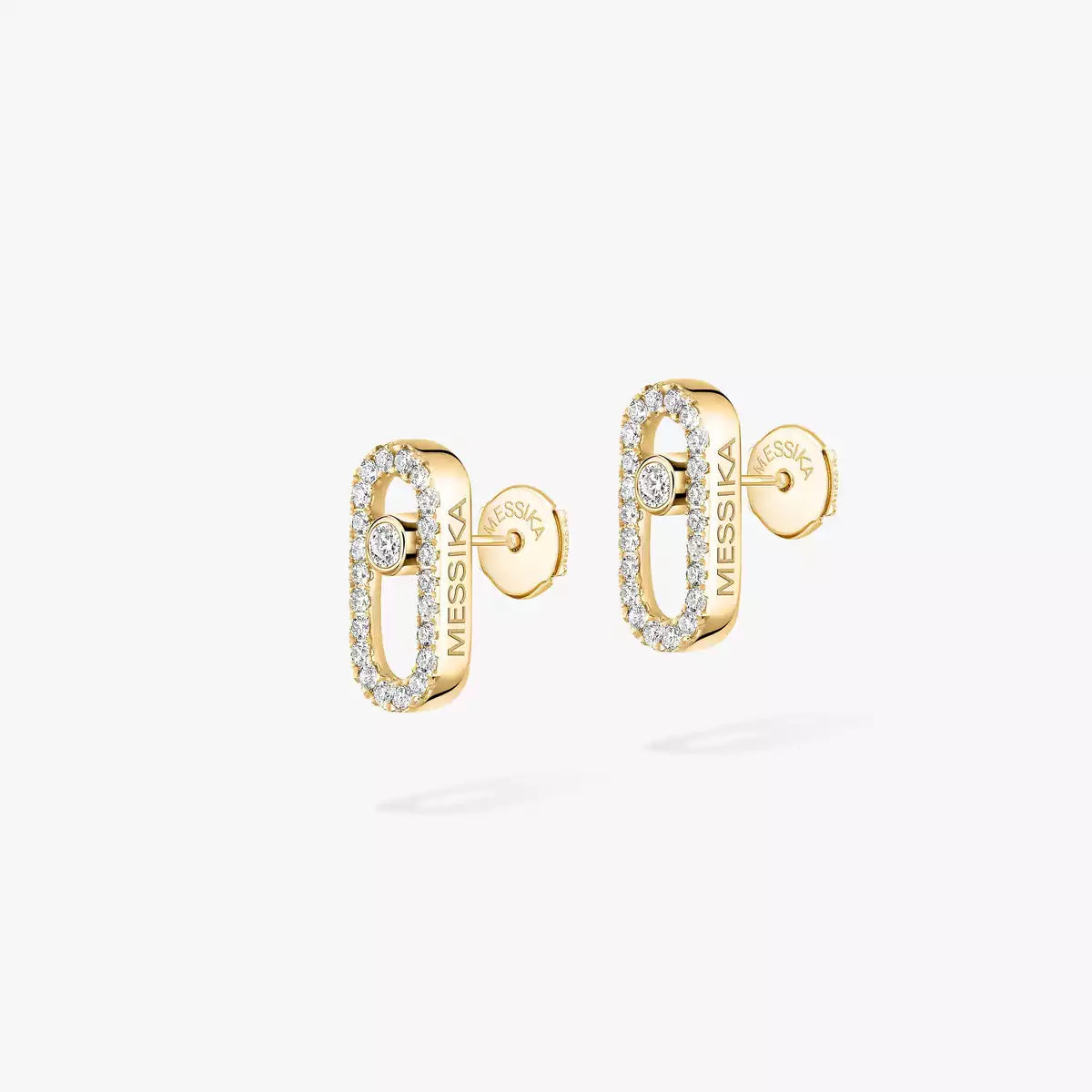[LUXORA]Move Uno Diamond Earrings