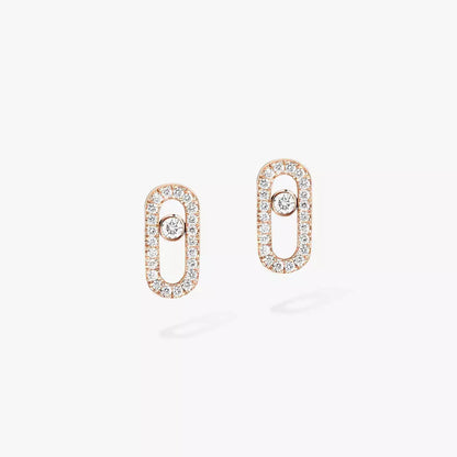 [LUXORA]Move Uno Diamond Earrings