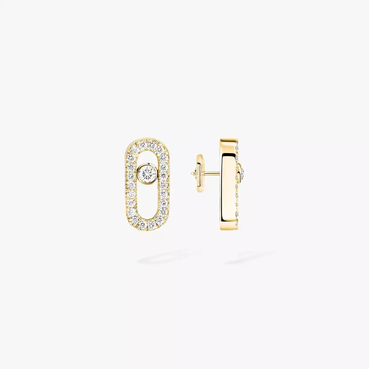 [LUXORA]Move Uno Diamond Earrings