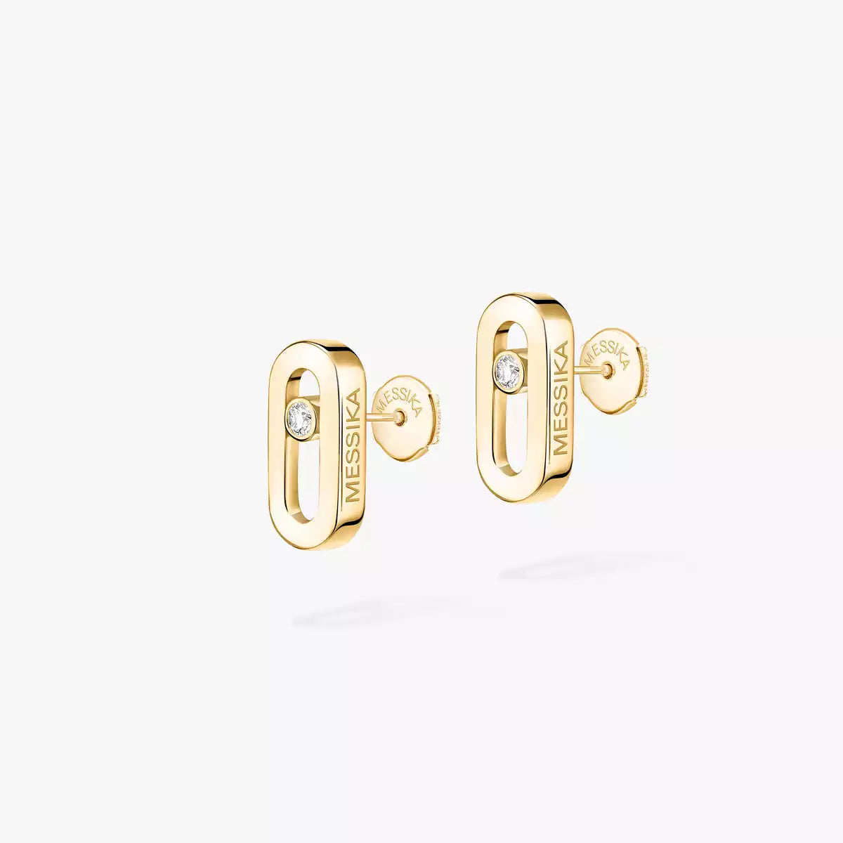 [LUXORA]Move Uno Diamond Stud Earrings