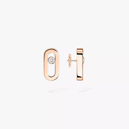 [LUXORA]Move Uno Diamond Stud Earrings