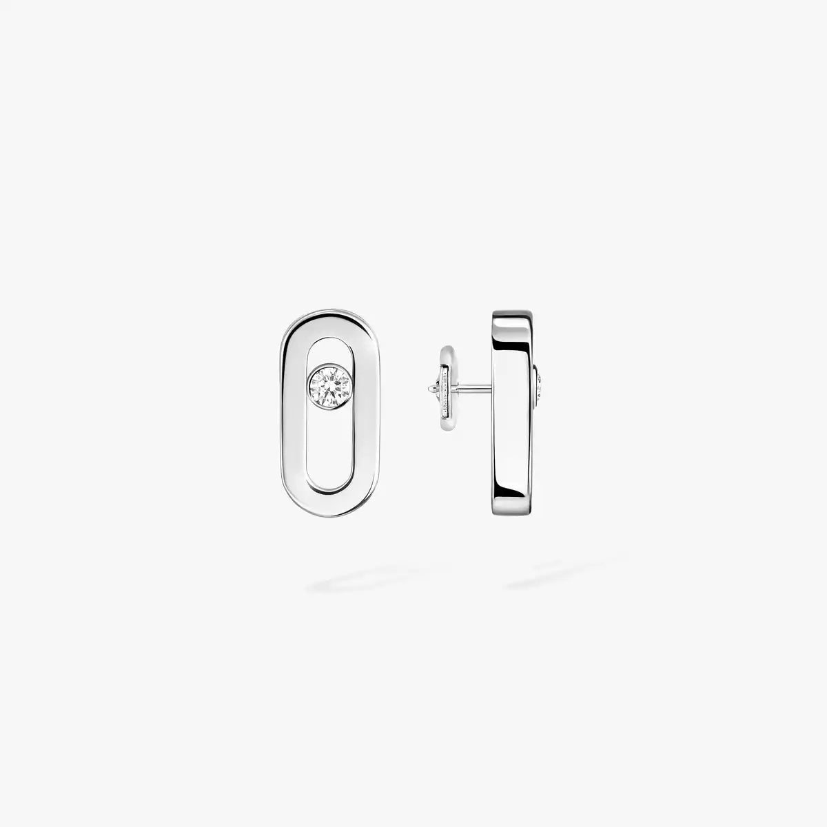 [LUXORA]Move Uno Diamond Stud Earrings