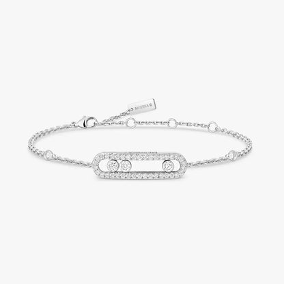 [LUXORA]Pavé Baby Move Diamond Bracelet