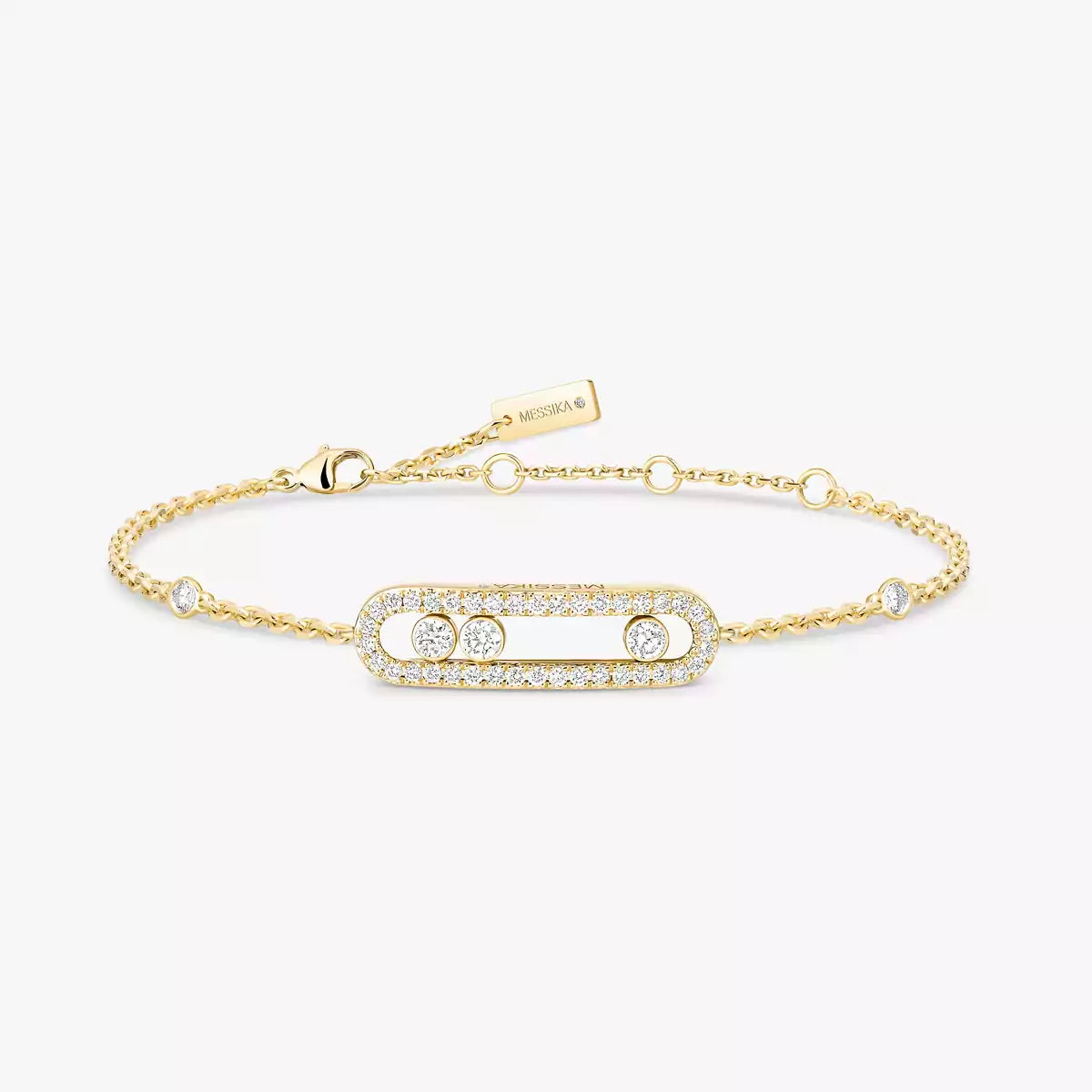[LUXORA]Pavé Baby Move Diamond Bracelet