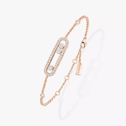 [LUXORA]Pavé Baby Move Diamond Bracelet
