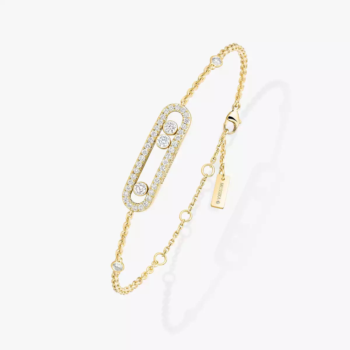 [LUXORA]Pavé Baby Move Diamond Bracelet