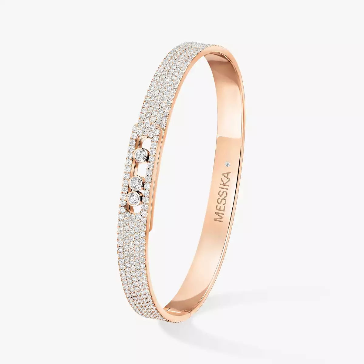 [LUXORA]Move Noa Full Pavé Diamond Bangle Bracelet