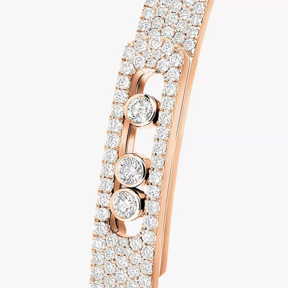 [LUXORA]Move Noa Full Pavé Diamond Bangle Bracelet