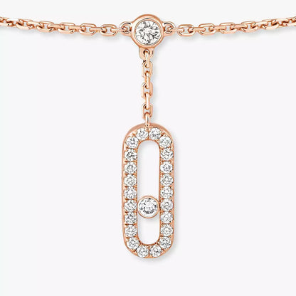 [LUXORA] Move Uno pavé ankle bracelet