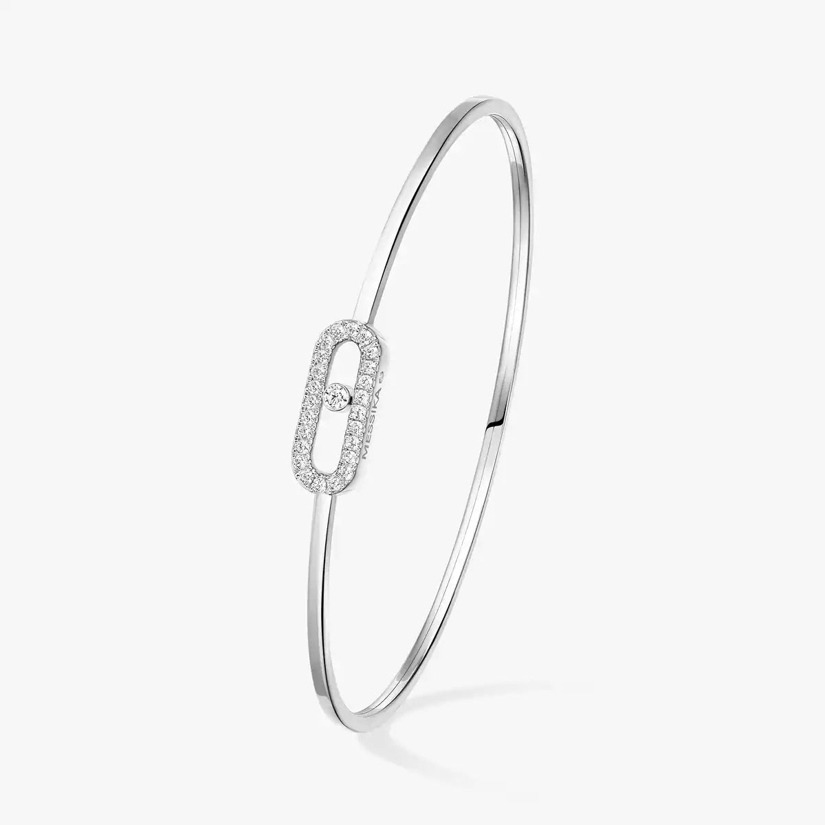 [LUXORA]Move Uno pavé flex bangle medium