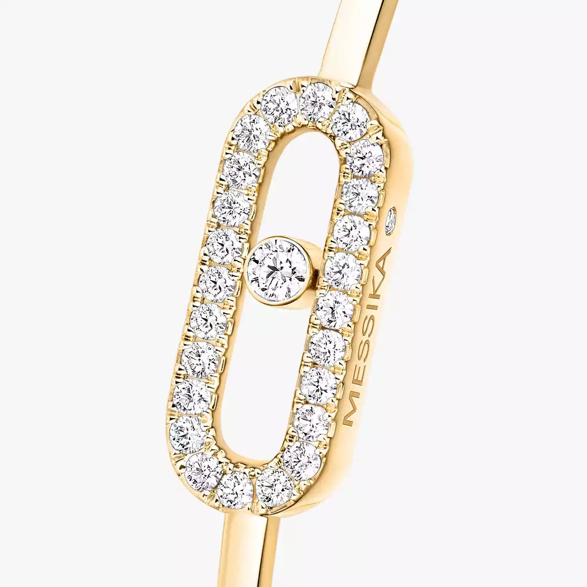 [LUXORA]Move Uno pavé flex bangle medium