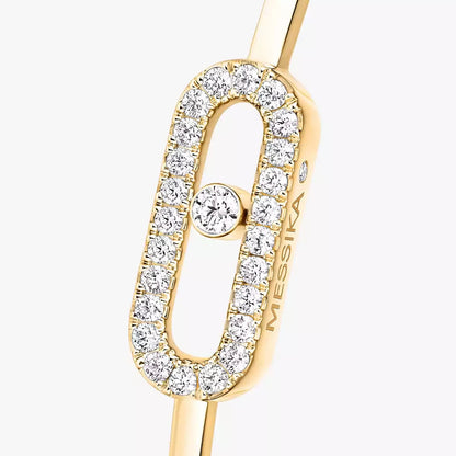 [LUXORA]Move Uno pavé flex bangle medium