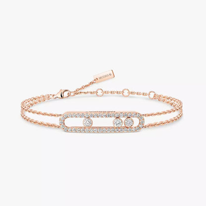 [LUXORA] Move Classique pavé bracelet