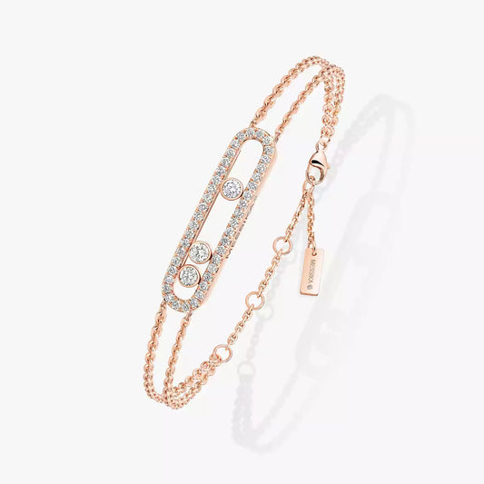 [LUXORA] Move Classique pavé bracelet