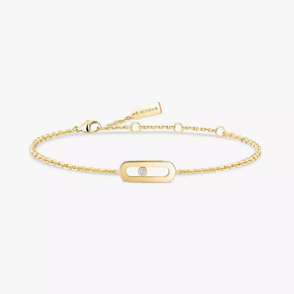 [LUXORA]Move Uno Diamond Bracelet