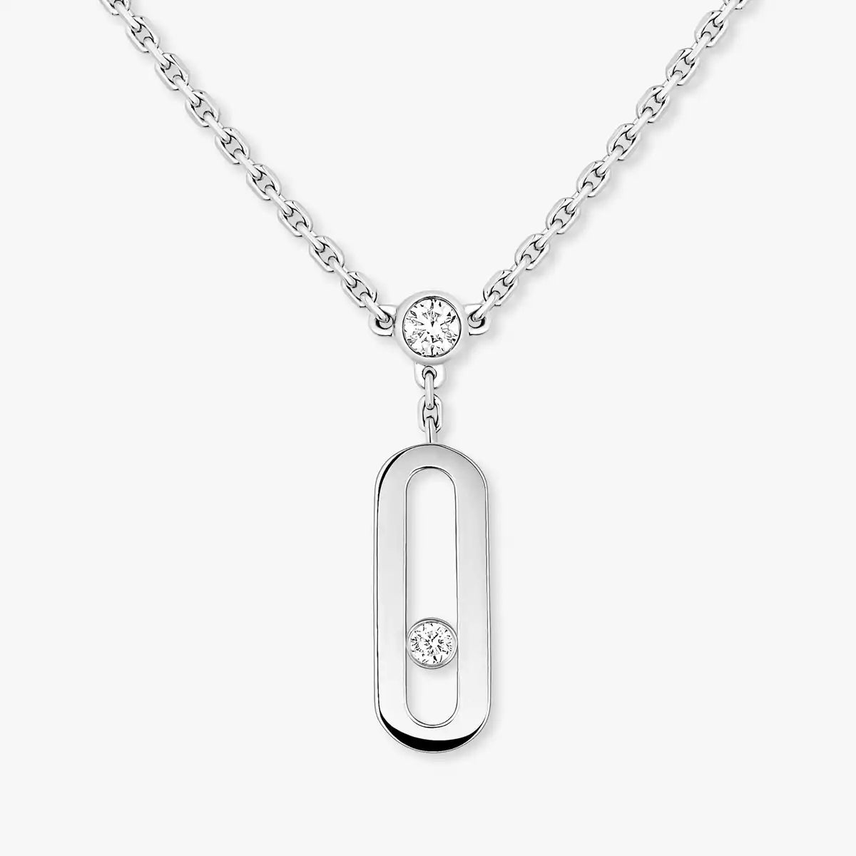 [LUXORA] Move Uno Diamond Necklace