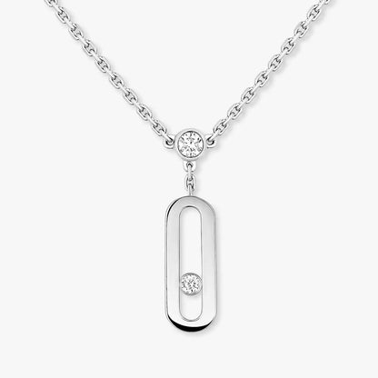 [LUXORA] Move Uno Diamond Necklace