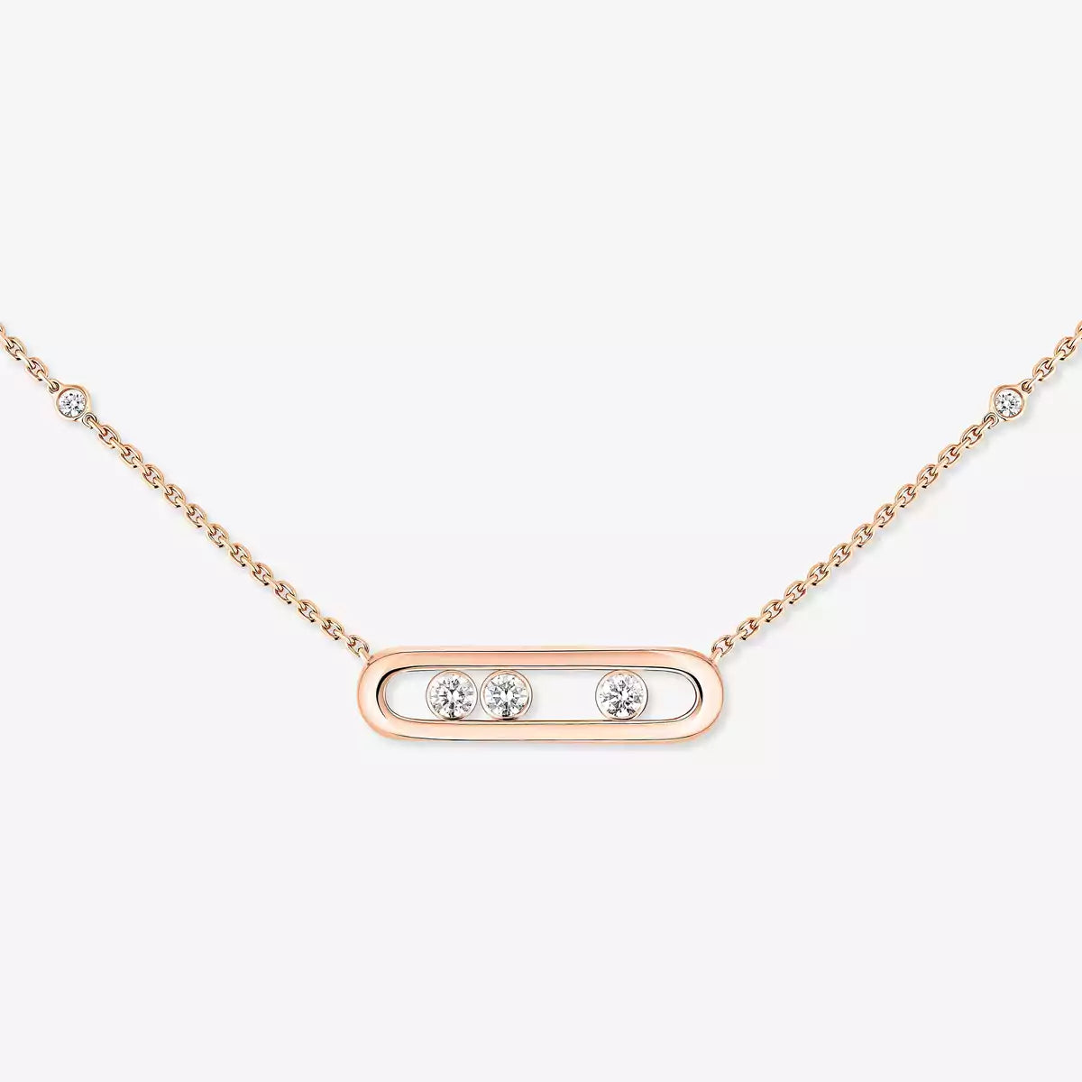 [LUXORA] Baby Move Gold Diamond Necklace