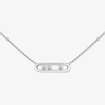 [LUXORA] Baby Move Gold Diamond Necklace
