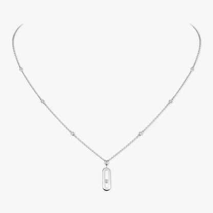 [LUXORA] Move Uno Gold Diamond Long Necklace