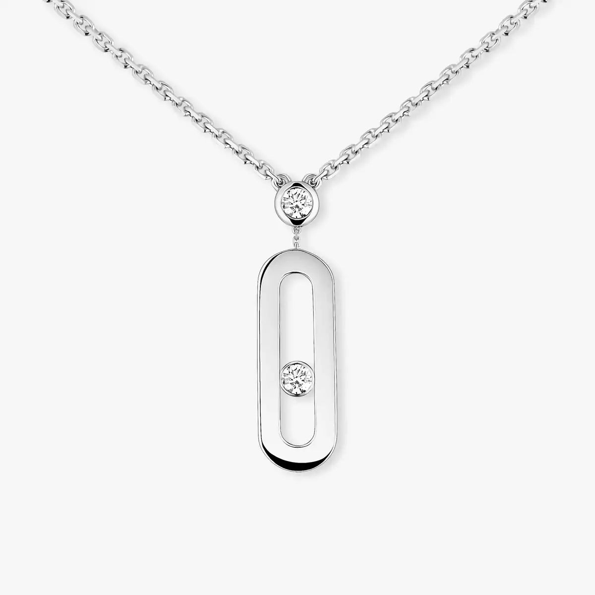 [LUXORA] Move Uno Gold Diamond Long Necklace