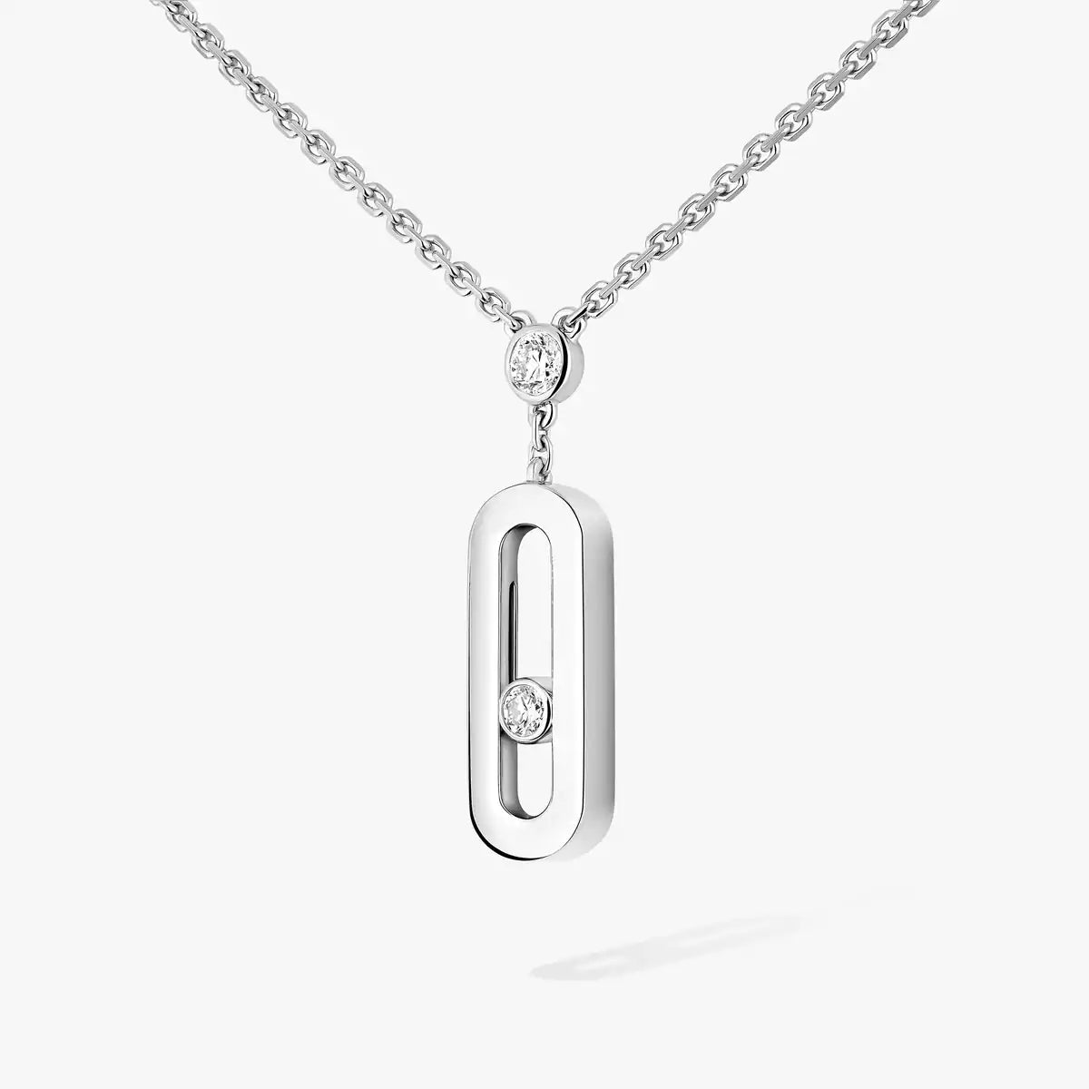 [LUXORA] Move Uno Gold Diamond Long Necklace