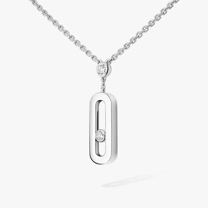 [LUXORA] Move Uno Gold Diamond Long Necklace