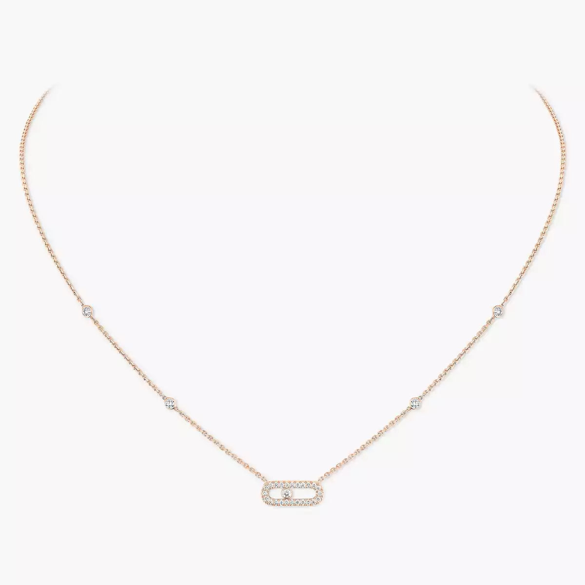 [LUXORA]Diamond Necklace Move Uno