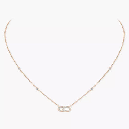 [LUXORA]Diamond Necklace Move Uno