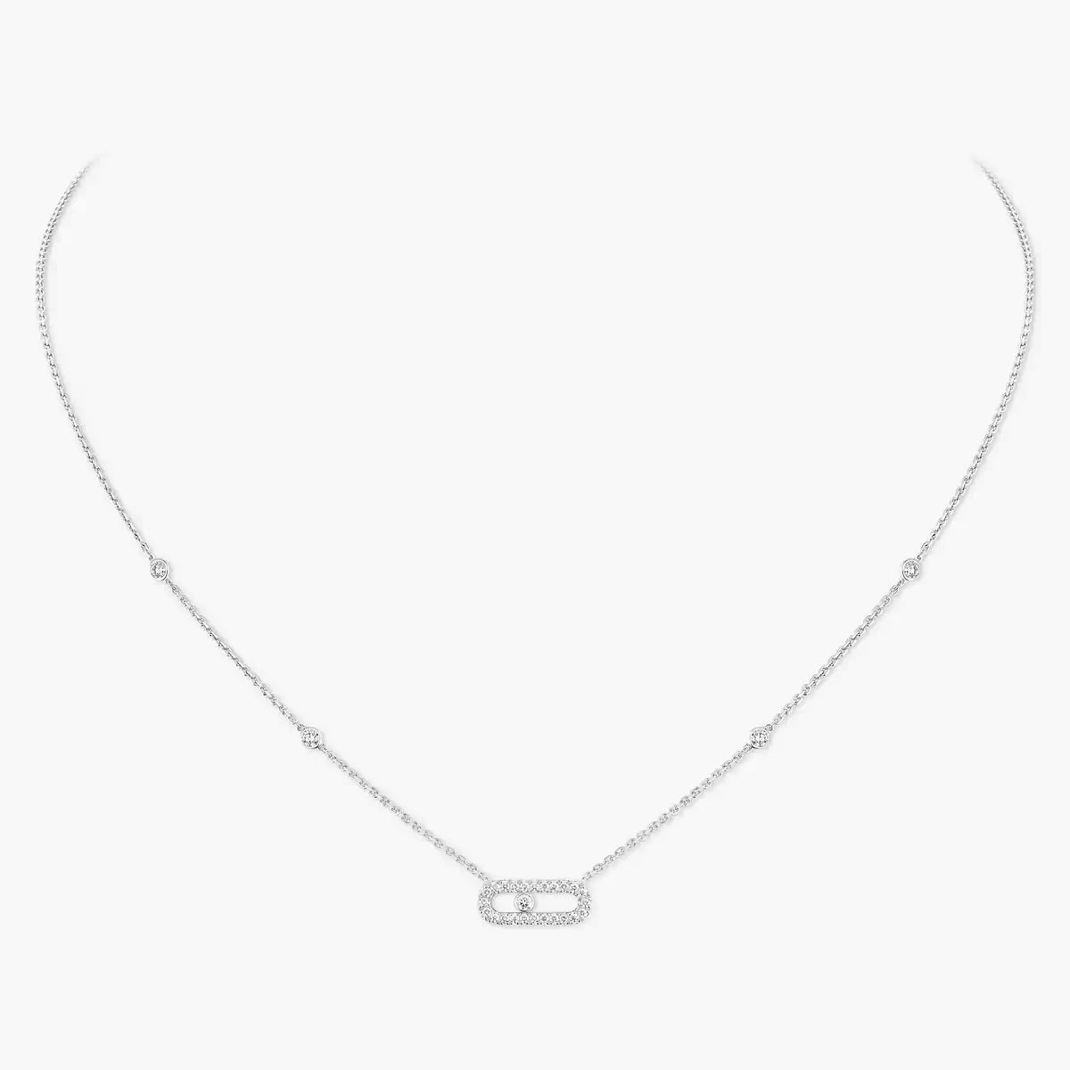 [LUXORA]Diamond Necklace Move Uno