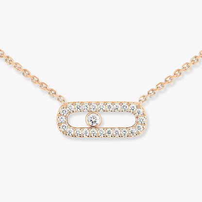[LUXORA]Diamond Necklace Move Uno