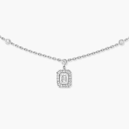 [LUXORA]My Twin Diamond Necklace in Silver