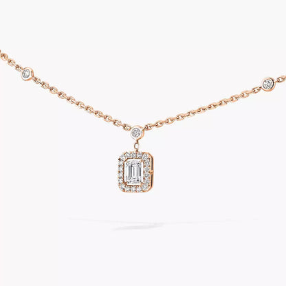 [LUXORA]My Twin Diamond Necklace in Silver