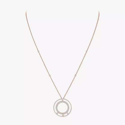 [LUXORA]Move Romane Long Pave_-Set Diamond Necklace