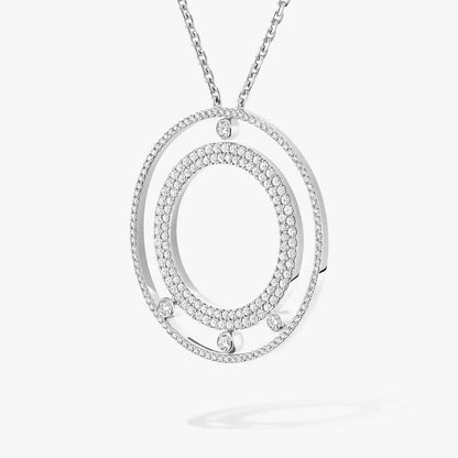 [LUXORA]Move Romane Long Pave_-Set Diamond Necklace