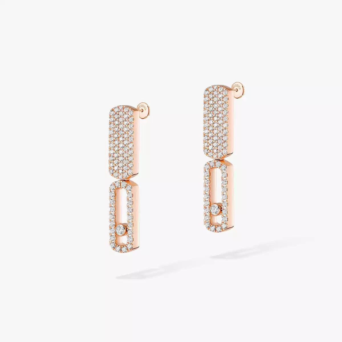 [LUXORA]Imperial Move SM Diamond Earrings