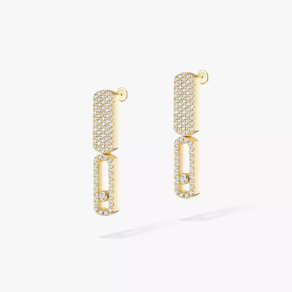 [LUXORA]Imperial Move SM Diamond Earrings