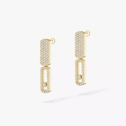 [LUXORA]Imperial Move SM Diamond Earrings