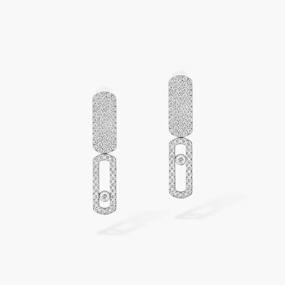 [LUXORA]Imperial Move SM Diamond Earrings