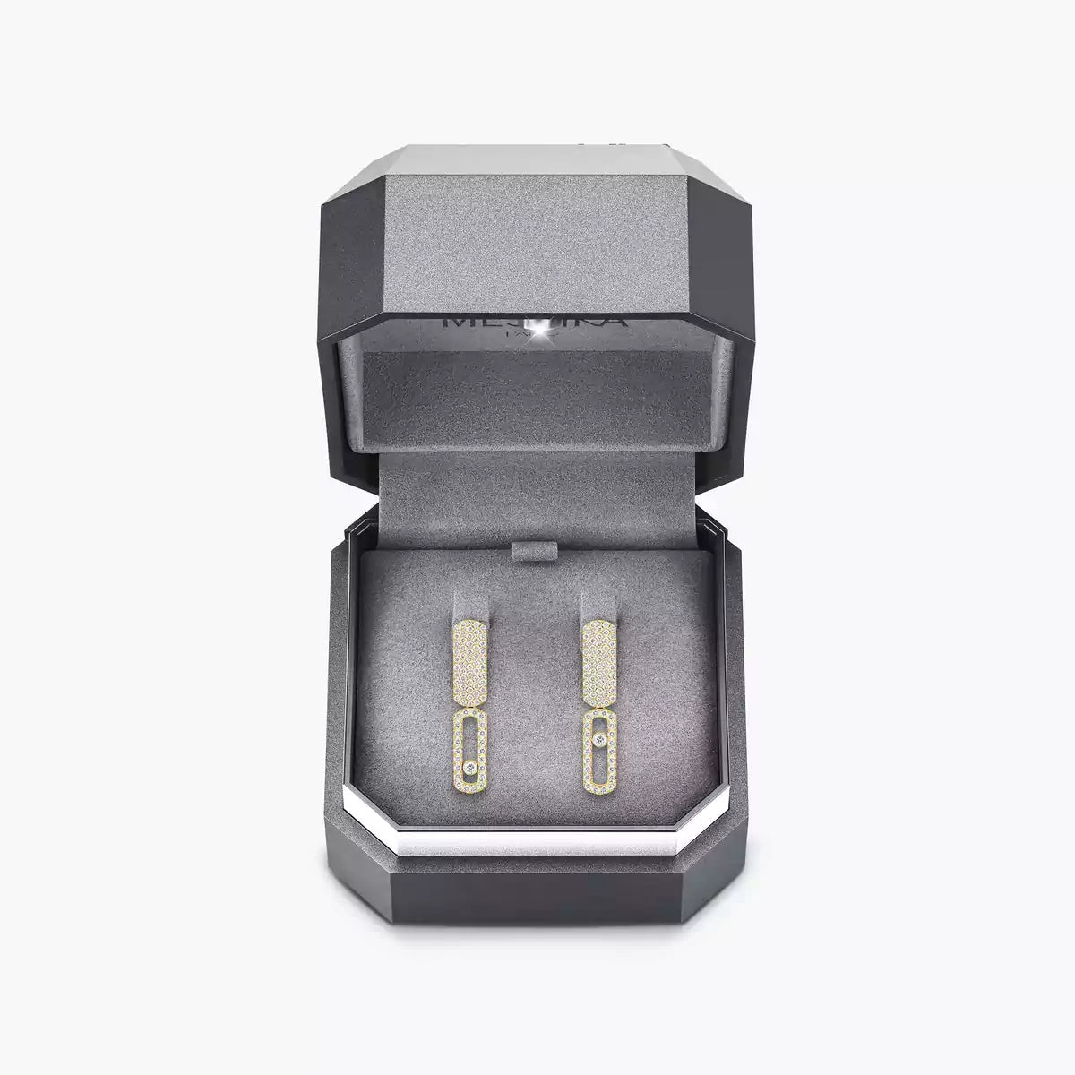 [LUXORA]Imperial Move SM Diamond Earrings