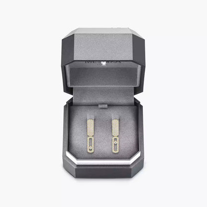 [LUXORA]Imperial Move SM Diamond Earrings