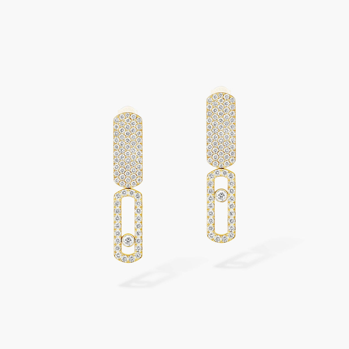 [LUXORA]Imperial Move SM Diamond Earrings