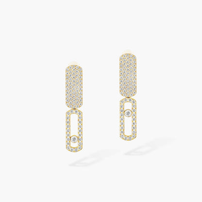 [LUXORA]Imperial Move SM Diamond Earrings