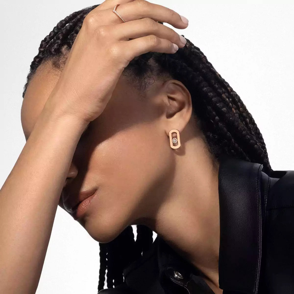 [LUXORA]So Move Diamond Earrings in Yellow Gold