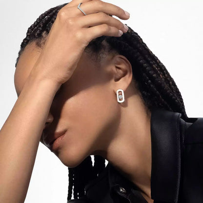 [LUXORA]So Move Diamond Earrings in Yellow Gold