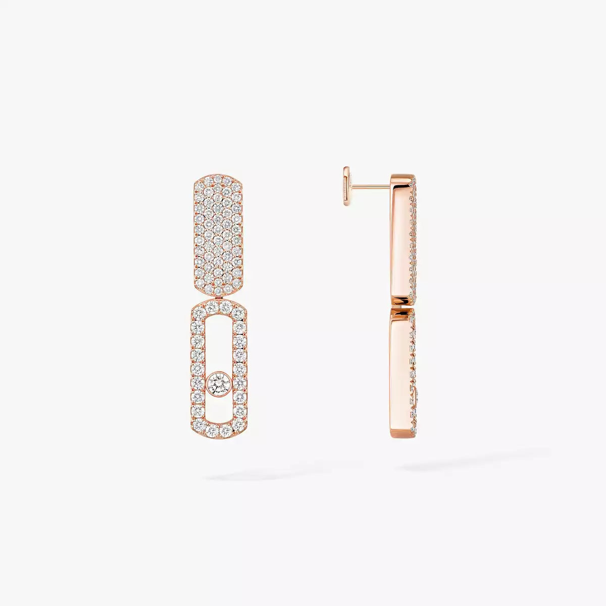 [LUXORA]Imperial Move SM Diamond Earrings