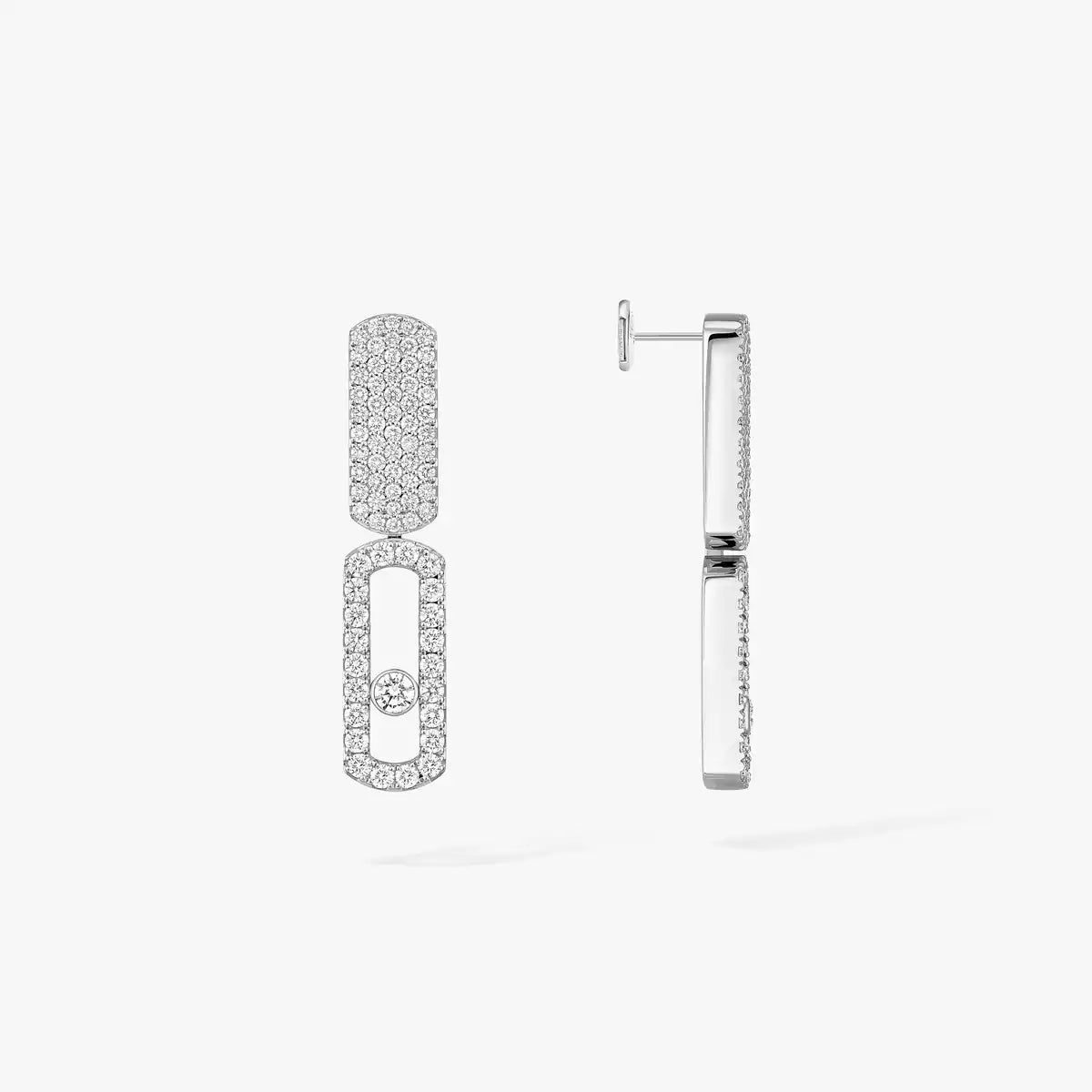 [LUXORA]Imperial Move SM Diamond Earrings