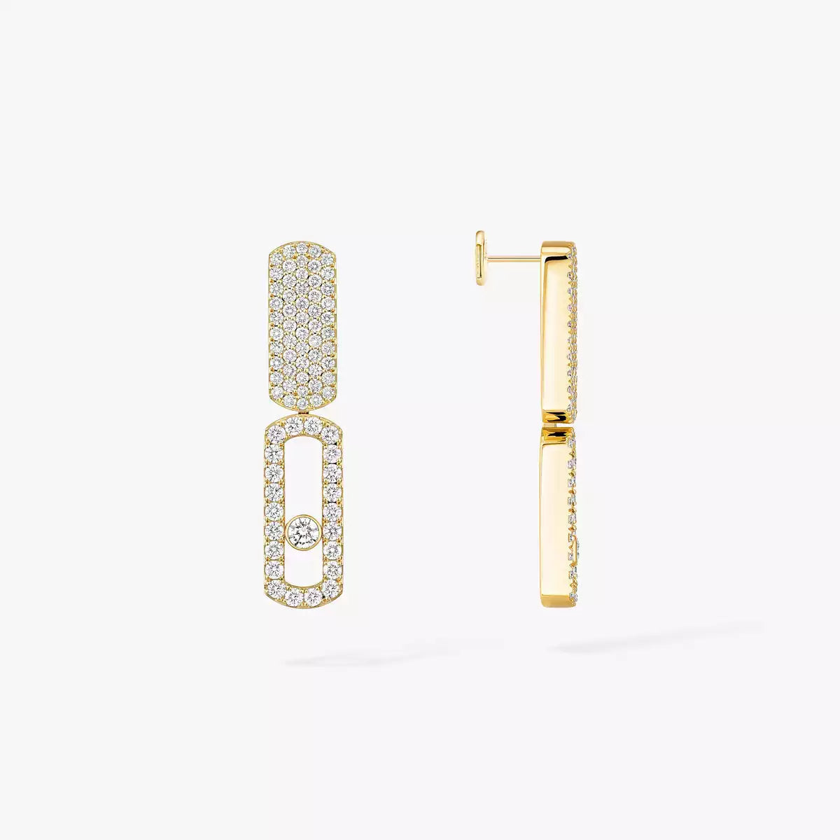 [LUXORA]Imperial Move SM Diamond Earrings